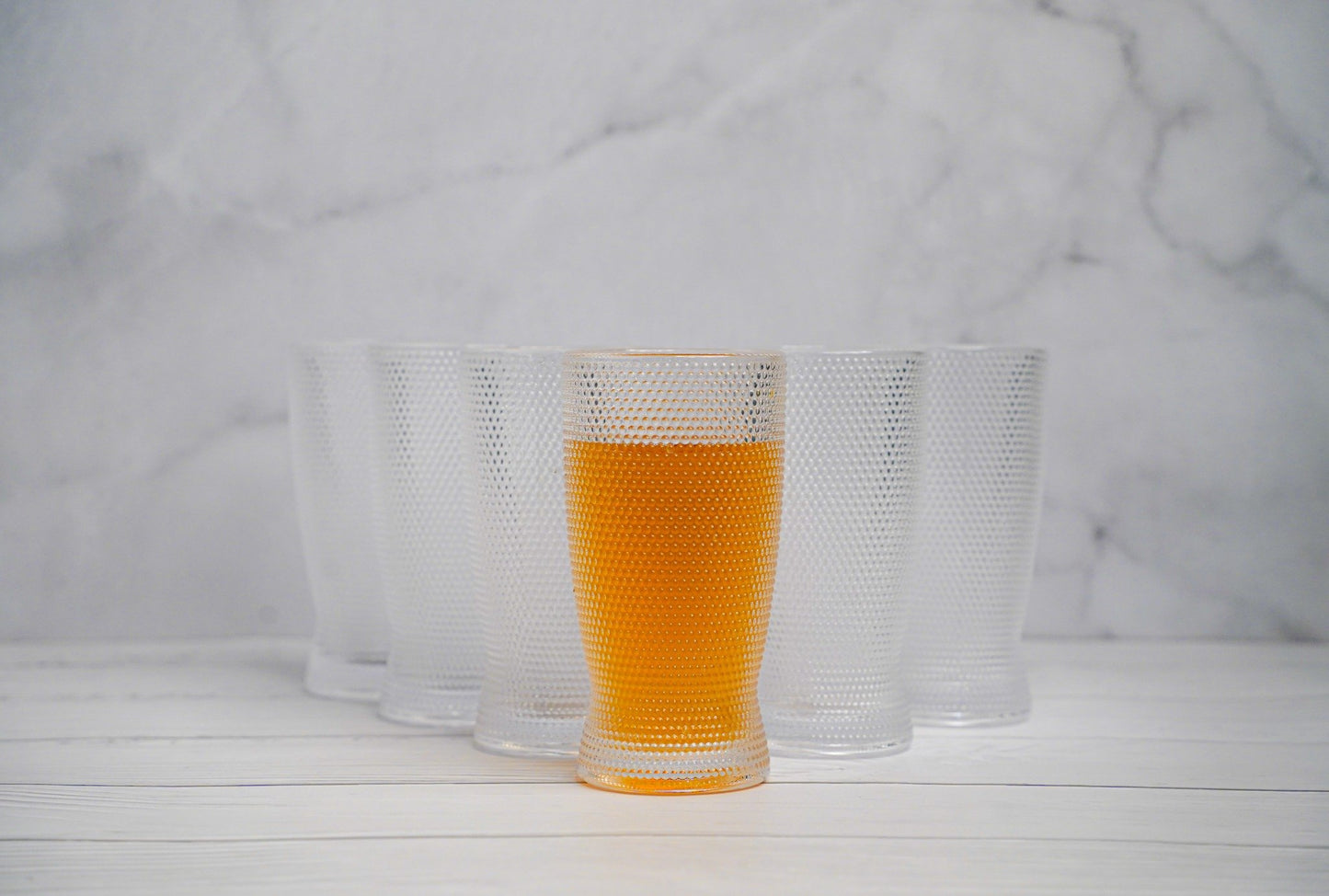 Frosted Drinking Glass