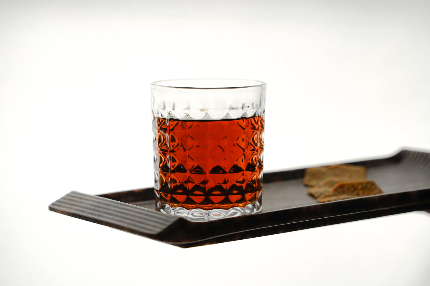 Clear Diamond Drinking Glass - Elegant, Stylish Design