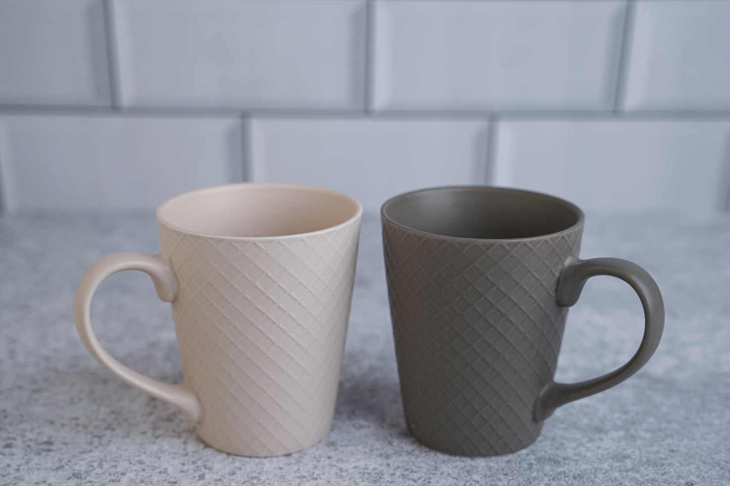 Textured Ceramic Mug