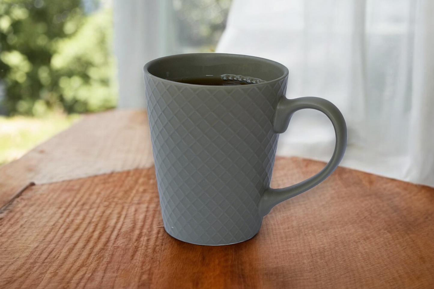 Textured Ceramic Mug