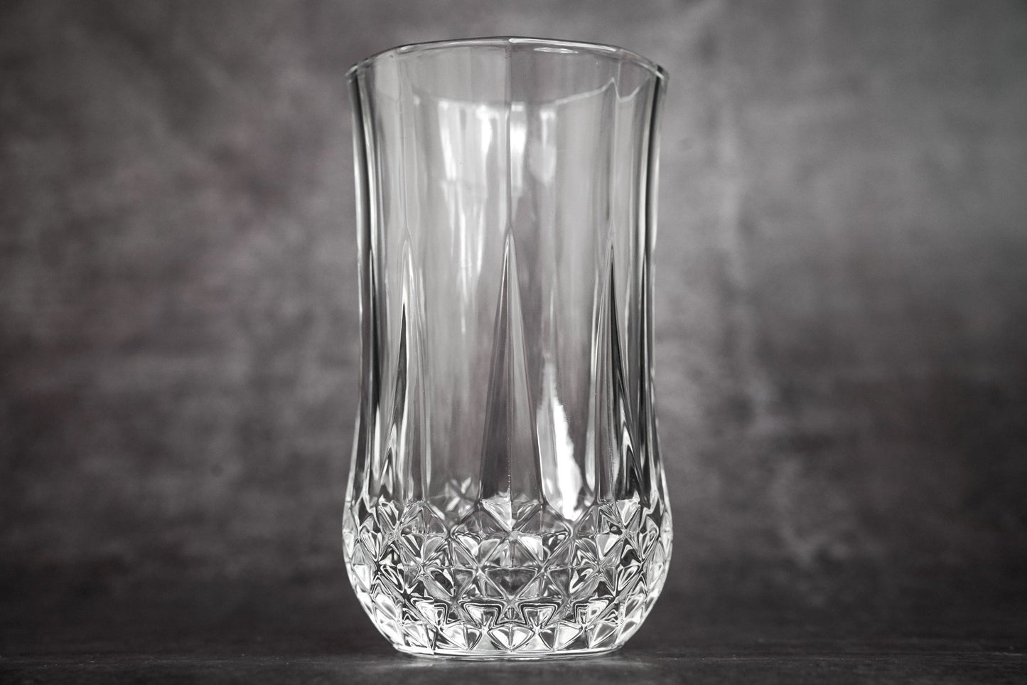 The Glassware Company | Embossed Crystal Drinking Glass - Set of 6