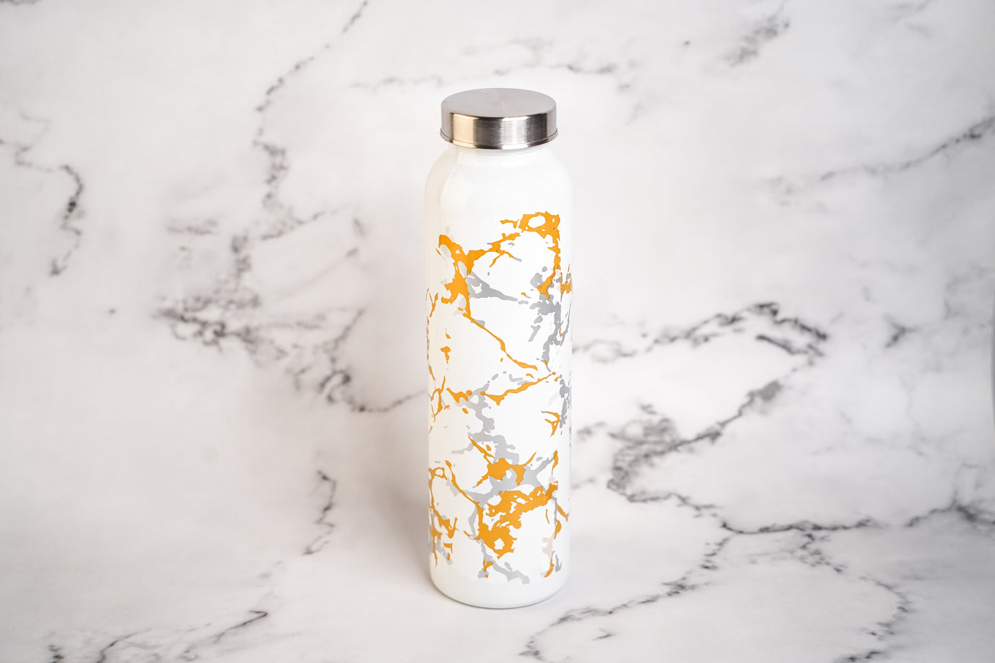 The Glassware Company | Marble Pattern Glass Bottle