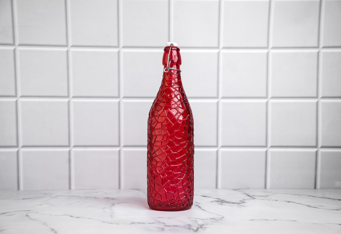 The Glassware Company | Mosaic Glass Bottle