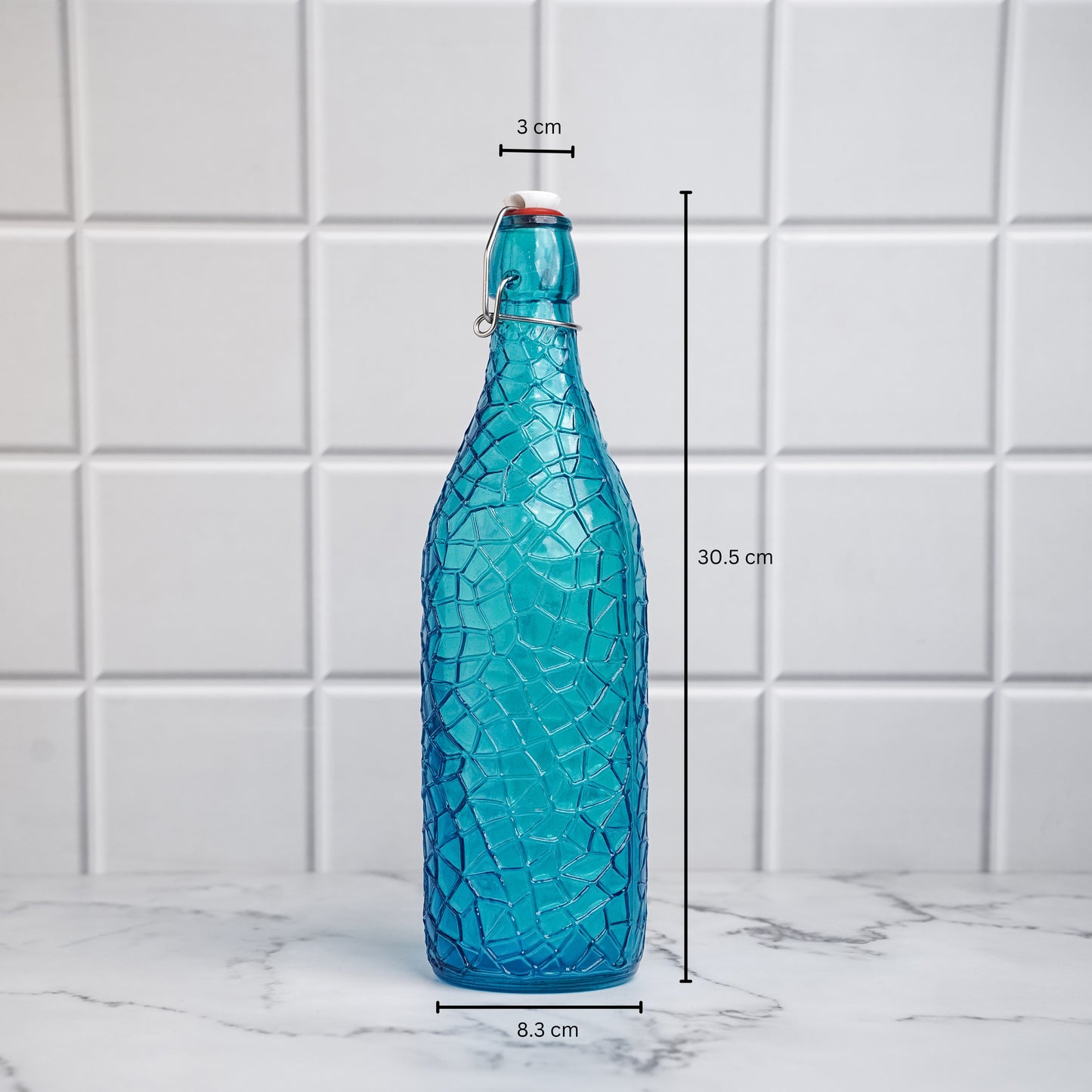 The Glassware Company | Mosaic Glass Bottle