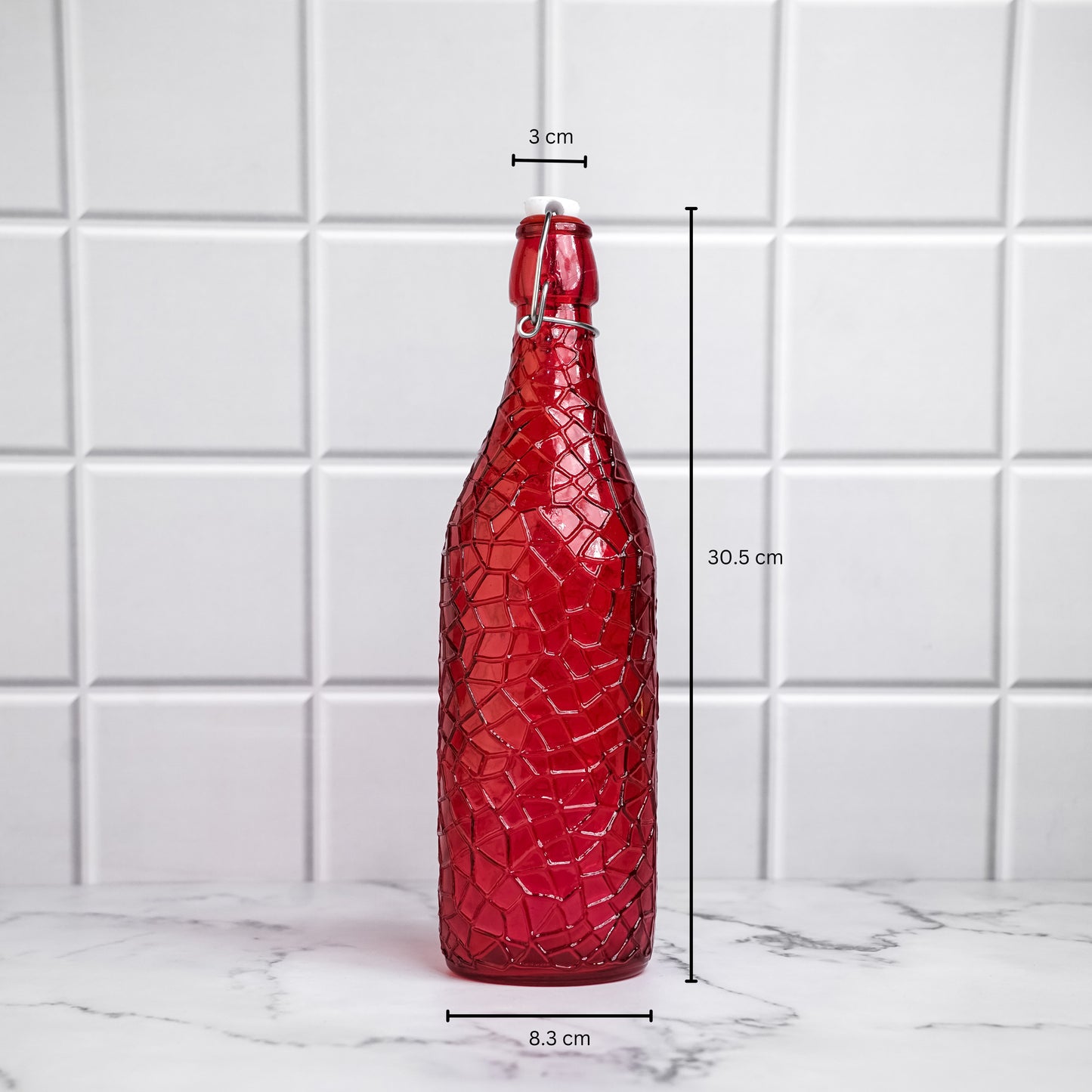 The Glassware Company | Mosaic Glass Bottle