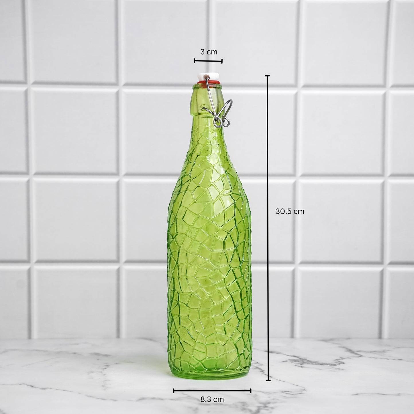 The Glassware Company | Mosaic Glass Bottle