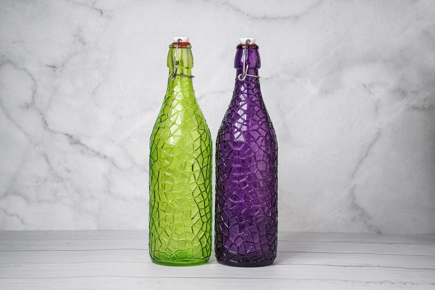 The Glassware Company | Mosaic Glass Bottle