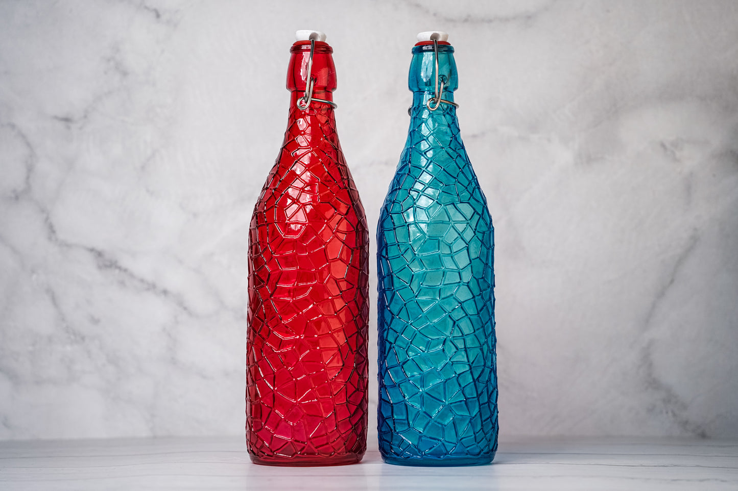 The Glassware Company | Mosaic Glass Bottle