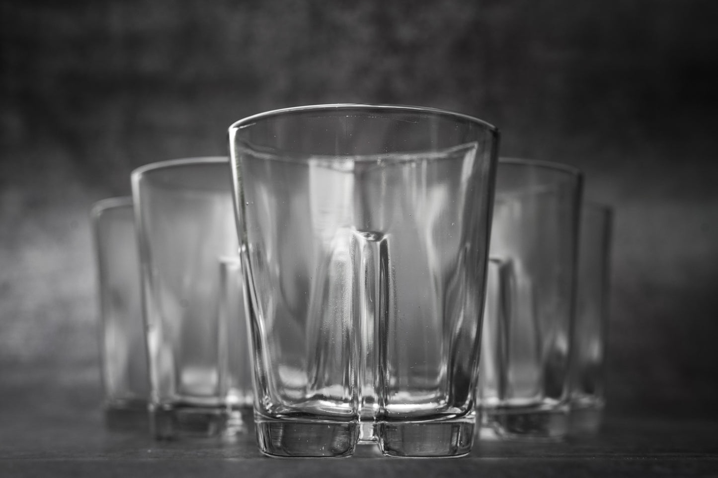 Drinking Glass with Thick Base