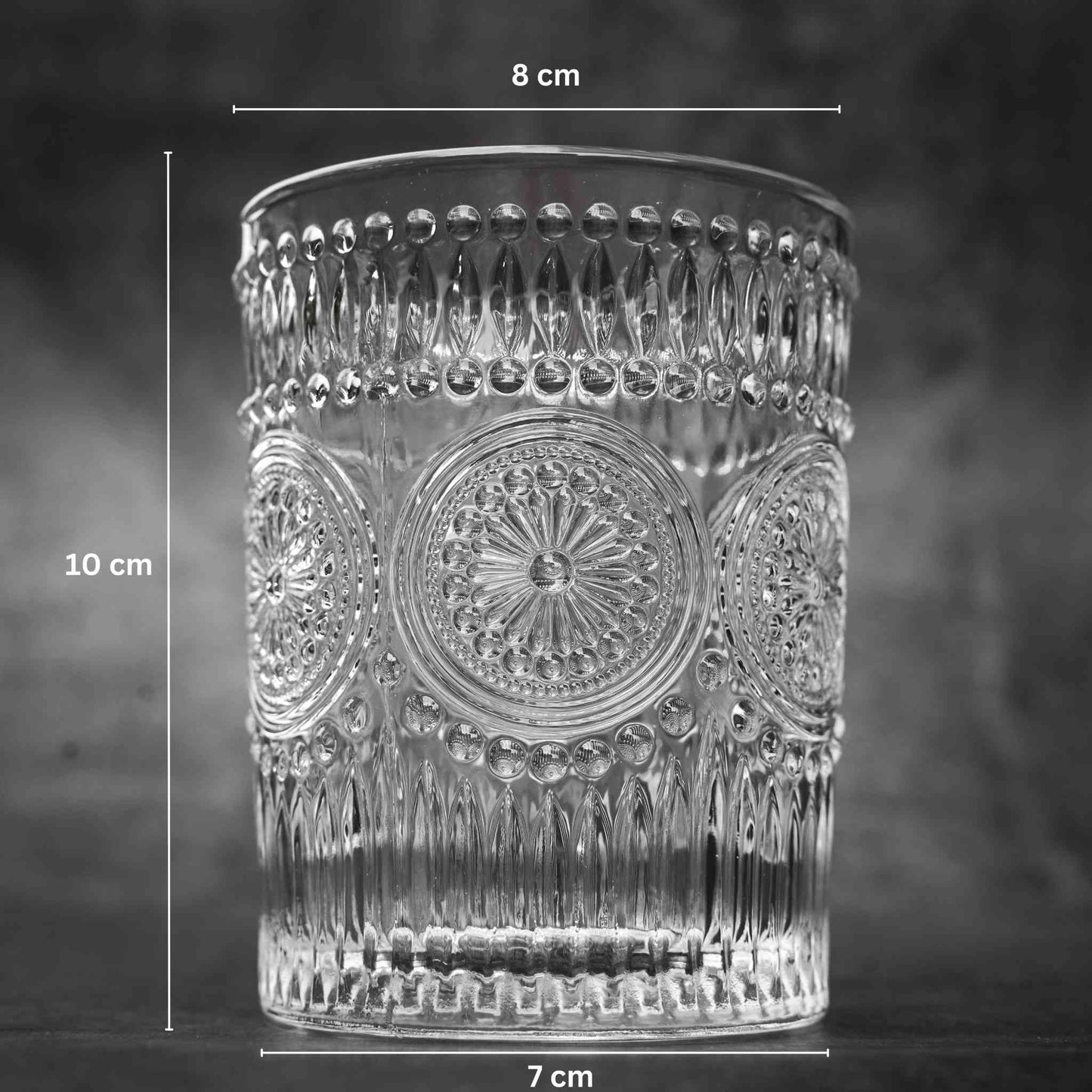 Elegant Decorative Drinking Glass