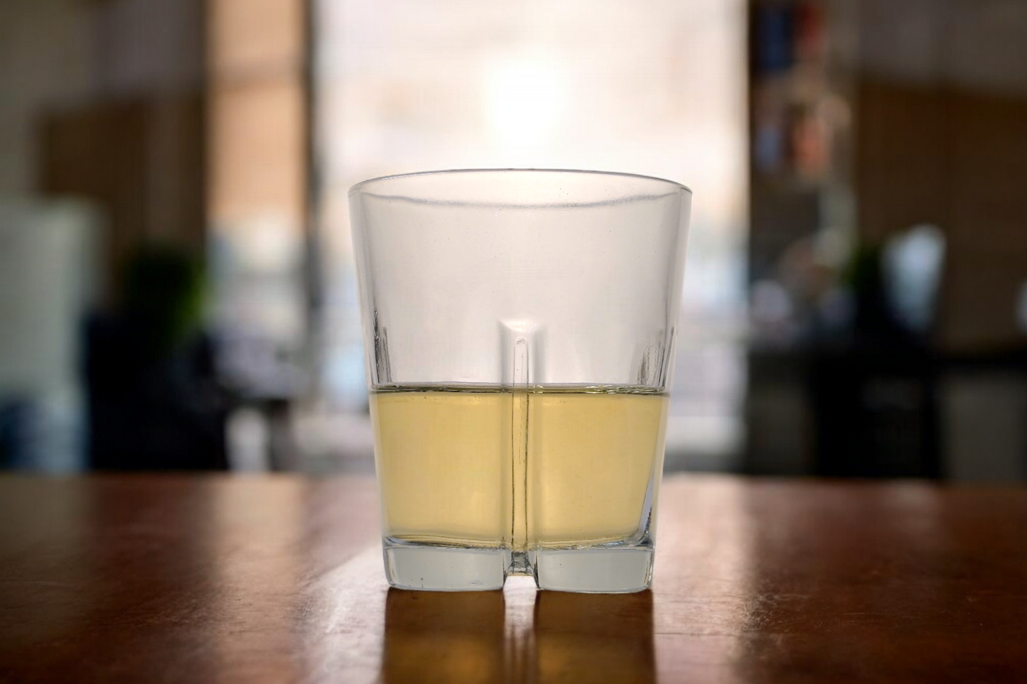 Drinking Glass with Thick Base